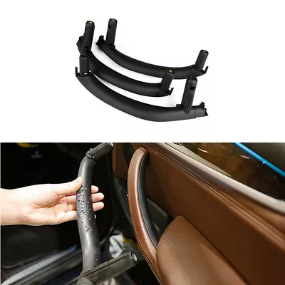 $31.48 • Buy 3Pcs ABS Car Interior Door Handle Repalce Trim Part For BMW X5 F15 2016 2017 18