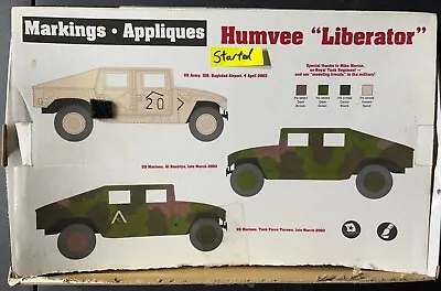 HobbyCraft Humvee Liberator STARTED! MISSING PARTS! 1/35 6010 ‘Sullys Hobbies’  • $19.88