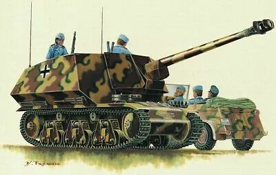  Trumpeter 1:35 Scale Model Kit German 39(H) Panzerjager 75mm Pak40/3  TRU00354  • £19.33