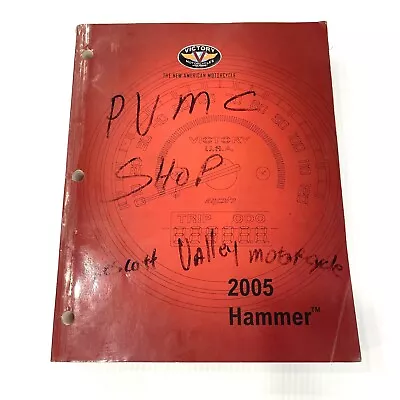 Oem Victory 2005 Hammer Official Factory Service Repair Instruction Manual Book • $64