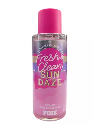 VICTORIA’S SECRET PINK FRESH & CLEAN SUN DAZE FRAGRANCE BODY MIST SPRAY 8.4 Oz • $14.75