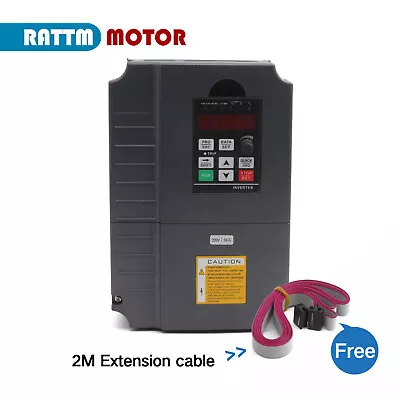 HY 7.5KW 220V VFD Variable Frequency Drive Inverter 10HP Motor Speed Control VSD • $235