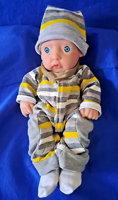 Anatomically Correct Baby Boy Full Body Silicone Reborn Ivita Doll Height: 28 Cm • $50