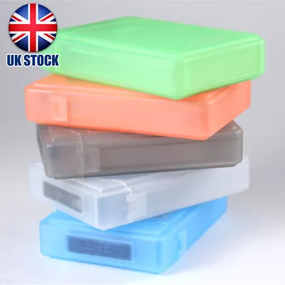 3.5 Inch Shockproof Protective Box SATA IDE HDD Hard Disk Drive Storage Case UK • £8.29