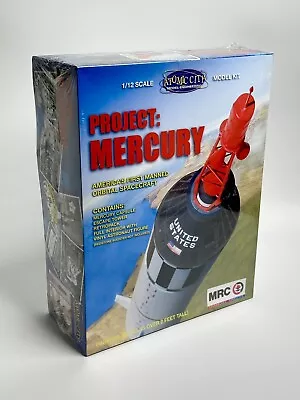 MRC Project Mercury Capsule - Space Program Plastic Model - 1/12 Scale - #62001 • $64.95