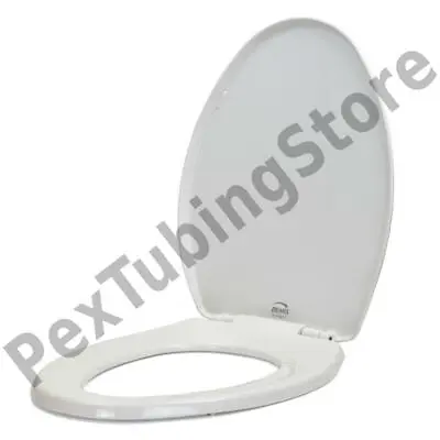 Bemis 7300SL (White) Hospitality Plastic Soft-Close Elongated Toilet Seat • $40