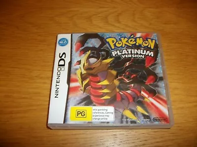 $102.51 • Buy Pokemon Platinum Version,Nintendo DS (PAL,AUS)