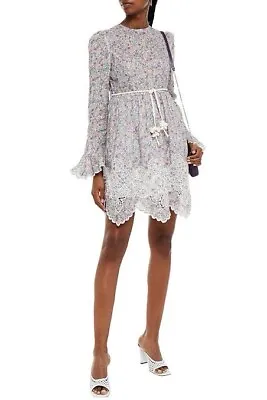 Brand New Zimmerman Carnaby Frill Short Dress Size 3 • $395