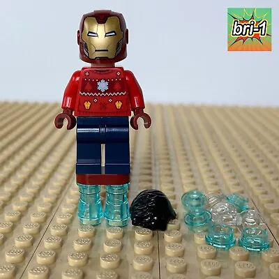 $19 • Buy LEGO Advent, Marvel Avengers 🎄 Iron Man Sweater + Blasts 76196, CHRISTMAS, 2021