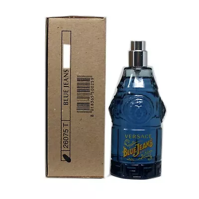 Versace Blue Jeans Eau De Toilette Natural Spray 75 Ml/2.5 Fl.oz. • $34.50