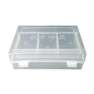 For Creative 40/46mm Coin Holder Empty Transparent Collection For Case For Coins • £7.02