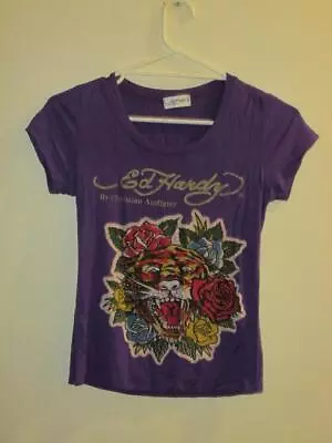 Ed Hardy - Ladies/teens - New Without Tags - T-shirt - Check Photos For Sizes • $35