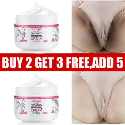 $10.95 • Buy 3 Days Dark Skin Permanent Bleaching Cream Whitening Brightening Lightening 50ml