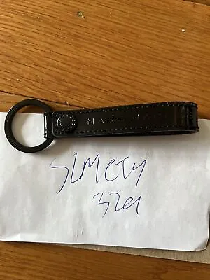 £40.88 • Buy New Marc Jacobs Key Loop Ring Key Chain Metallic Black In Hand Ship Now Rare
