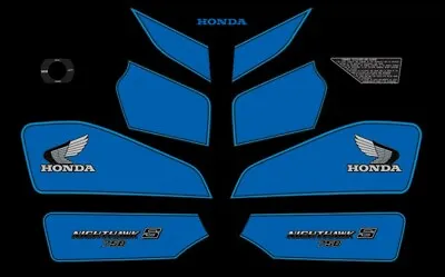 $239.95 • Buy 1984 Honda CB750SC Nighthawk 750  S  Complete Decal Set - BLUE/ EU/Canada