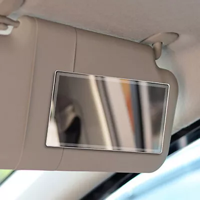 15X8CM 1× Car Sun Visor Vanity Mirror Clip On Make Up Sunshade Makeup Mirror Set • $18.89