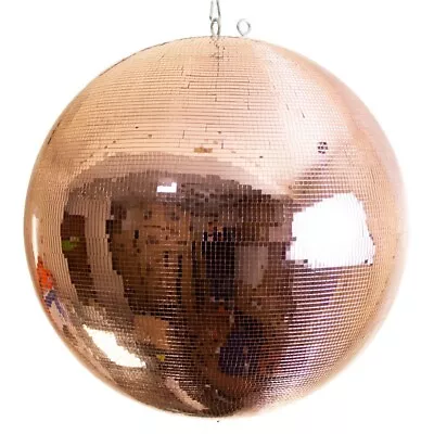 50cm Professional Rose Gold Mirror Ball (20″) With 5mm Facets • £195