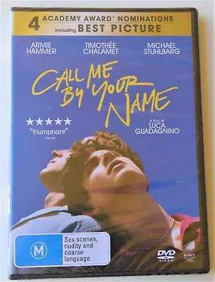 $11.99 • Buy Call Me By Your Name (DVD, 2017) - New - Free Postage