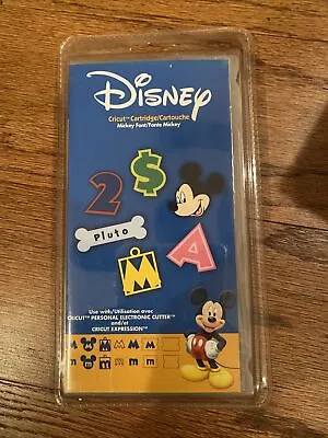 Cricut Cartridge Disney MICKEY MOUSE FONT NEW IN BOX-SEALED! • $30