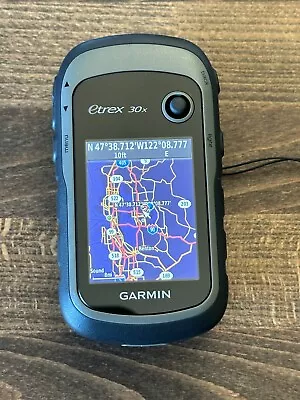 Garmin Etrex 30x Handheld GPS Hiking Tracker *Excellent* • $115