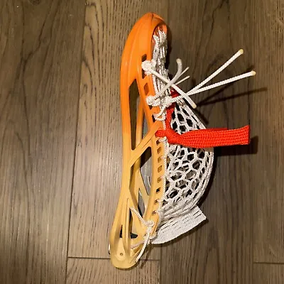 New Maverik Lock Lacrosse Stick Head Custom Dyed And Strung W/ Goat Mesh Faceoff • $80