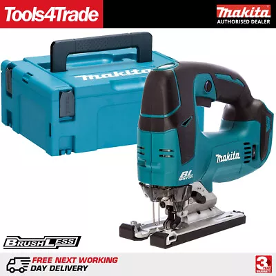 Makita DJV182Z 18V LXT Cordless Brushless Jigsaw With Makpac Carry Case DJV182ZJ • £193