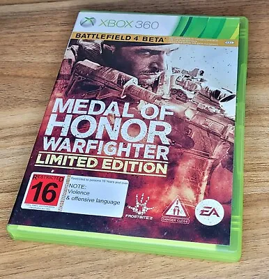 Medal Of Honor: Warfighter Limited Edition - Xbox 360 PAL - Complete With Manual • $10.99