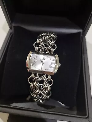BRAND NEW Jag Ladies Watch Stainless Steel Chain Bracelet Strap J1229A RRP $199 • $110