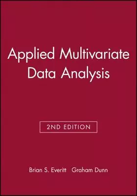 Applied Multivariate Data Analysis • $12.33