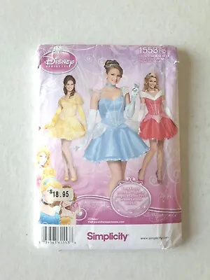 Simplicity Disney Princess Ladies Dress Costume Sewing Pattern 1553 R5 - Uncut • £14.99
