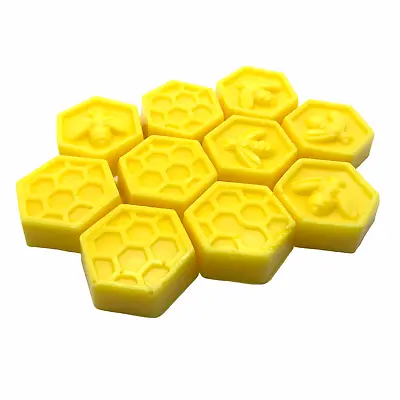 Honeycomb Bee Soaps SOLID Honey Scent SLS FREE Handmade Beehive Wash Bar Set UK • £3.99