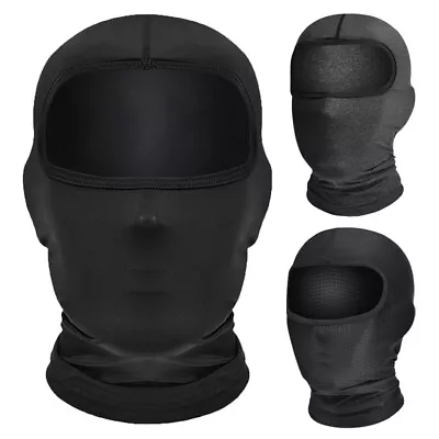 Motorcycle Balaclava Face Mask Men Women Face Cover Hood Cycling Hat Headwear • $12.99