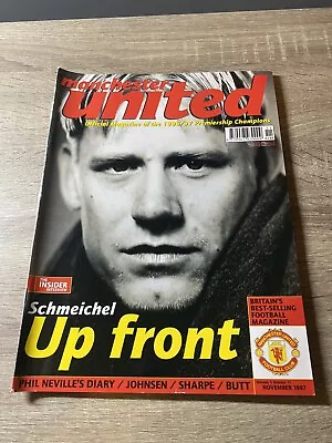 Official Manchester United Magazine November 1997 Volume 5 Number 11 • £4.99