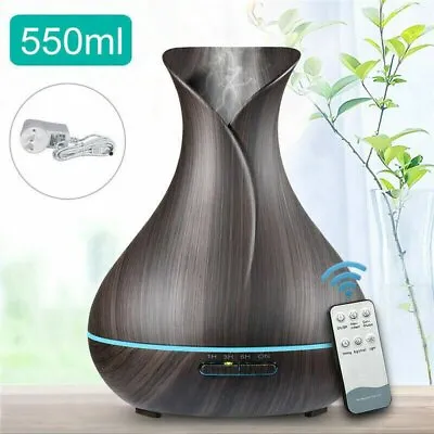 LED Ultrasonic Aroma Aromatherapy Diffuser Air Humidifier Purifier Essential Oil • $32.39