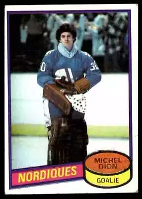 1980-81 Topps Michel Dion Quebec Nordiques #223 • $0.99