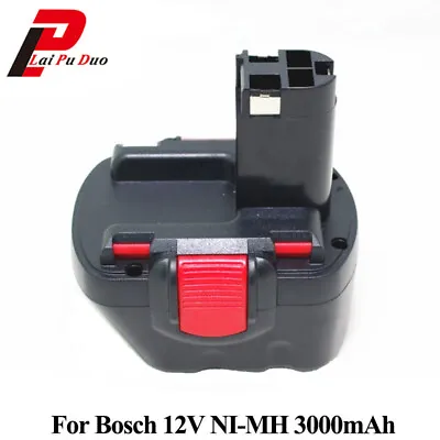 Bosch 12v 3.0ah Bat 043  045 046 049 120 139 3000 Mah Ni-mh Rechargeable Battery • £14.98