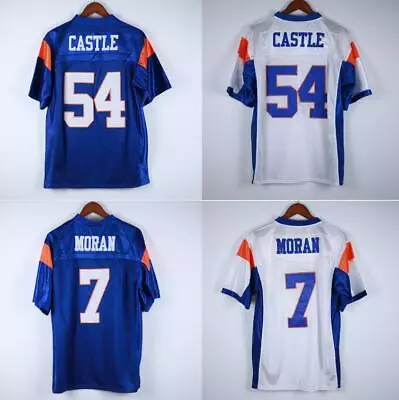 Kevin Thad CASTLE 54 Alex MORAN 7 Football Jerseys State Goats Blue Mountain • $37