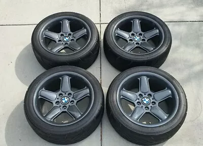 $2200 • Buy BMW AC Schnitzer Type 2 17 X 8.5 Alloy Wheels Ronal Fit E28