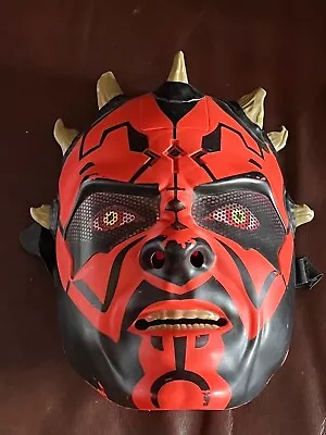 Star Wars Darth Maul Electronic Mask Speaking Sound Effects Episode One • £14.99