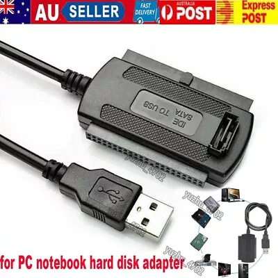 USB 2.0 To SATA/PATA/IDE Adapter Converter Cable For 2.5 3.5'' Hard Drive Disk • $7.99