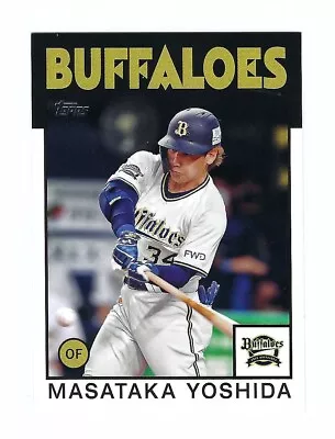 2021 Topps NPB MASATAKA YOSHIDA Buffaloes #86-MY Red Sox • $3.99