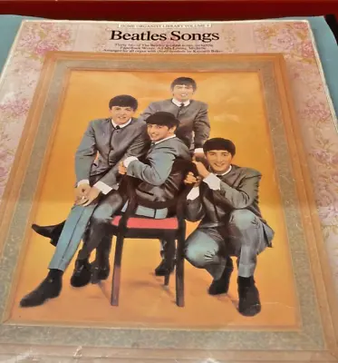 THE BEATLES Songs: Home Organist Library Volume 9 32 MUSIC SCORES 1983 Excellent • £9