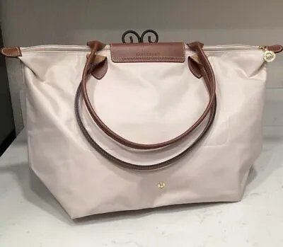 Longchamp Folding ToTe Bag Off White Large L • £30