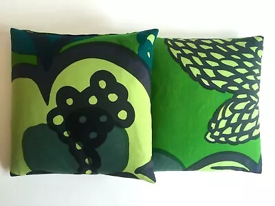 Marimekko Orig Vntg 1960's Rare Mid Century Scandinavian Modern Throw Pillows  • $590