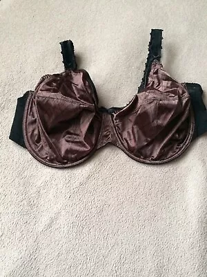 Elomi 44H (FF)  BlackYolanda Bandless Underwire Bra Style 8510 NWOT • $42.95