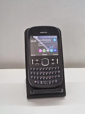 Nokia Asha 201 - Black (3 UK Locked) Smartphone Mobile Qwerty • £15.50