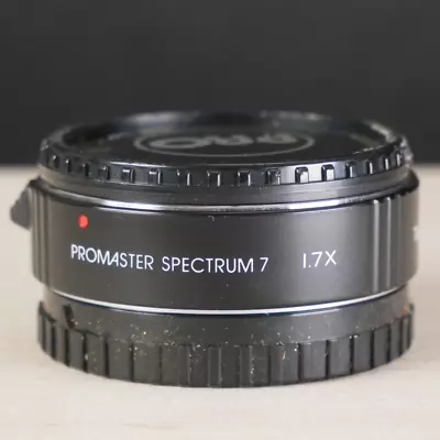 Promaster Spectrum 7 1.7x Teleconverter For Sony A Mount Minolta DSLR Camera • $23.95