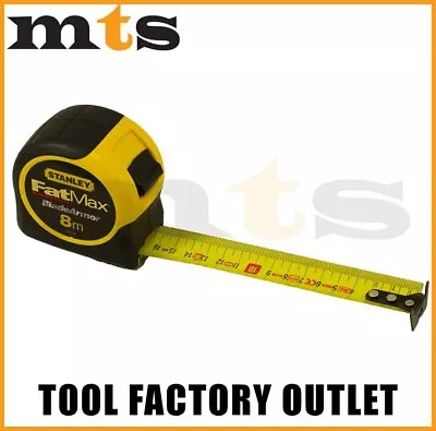 Stanley Fatmax 8M Tape Measure 0-33-728 3.3M Standout • $32