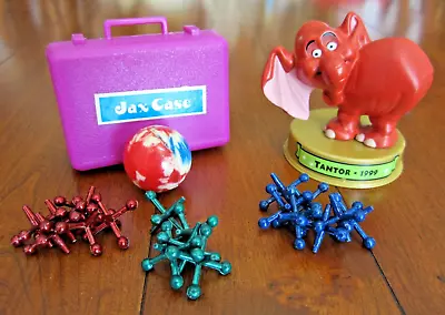 Vintage Chemtoy Jax Case Jacks And Ball & Tantor 100 Years Of Magic Walt Disney • $10