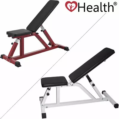$155 • Buy IFitness Brand Adjustable Sit Up Weight Bench Body Workout Bench Gym Red/ White